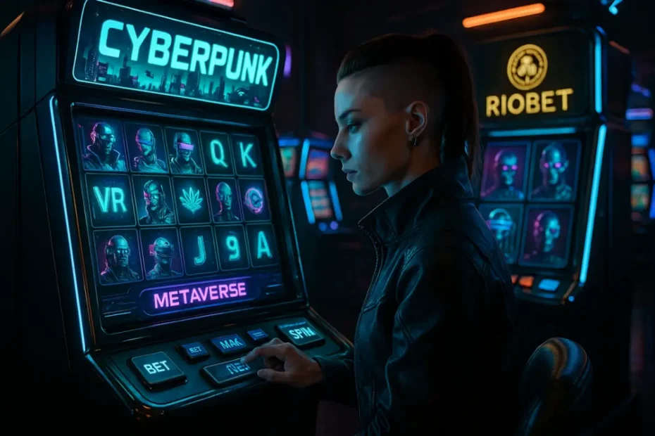 Riobet: tragamonedas de ciberpunk y metaverso para jugadores innovadores